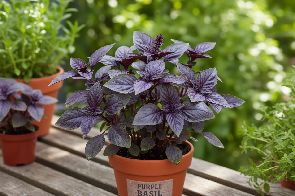 Herb Basil Purple